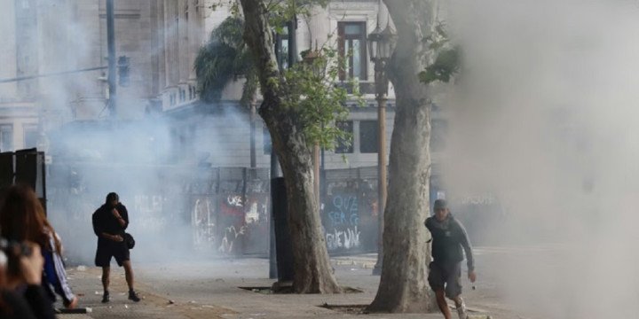 Incidentes en la Marcha Federal Universitaria