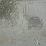 Alerta amarilla por fuertes vientos