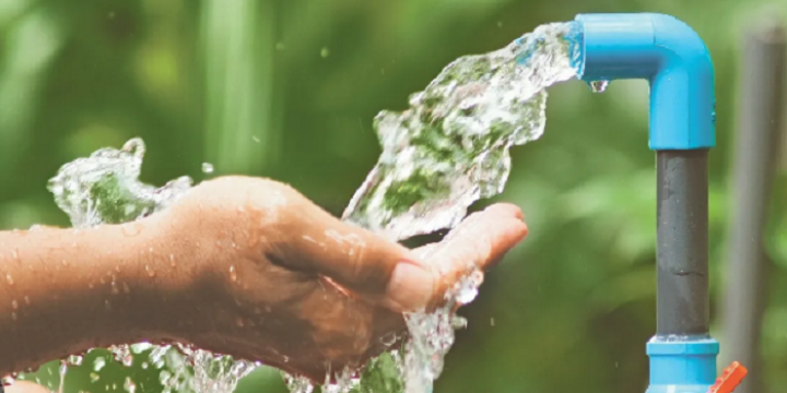 Nueva red de agua potable en la comunidad La Nueva Curvita