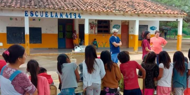 Atención de la salud comunitaria en Santa Victoria Este