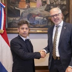 Kicillof recibió al embajador Verheijden