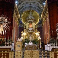 Operativo de tránsito por el inicio de la novena del Milagro