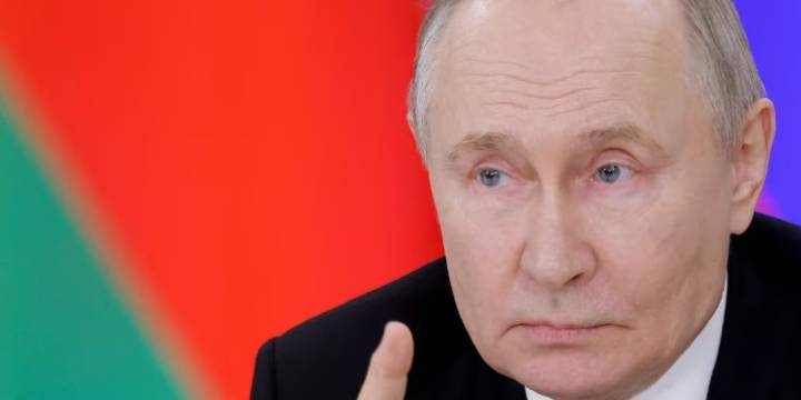 Vladímir Putin propuso negociar la paz con Ucrania