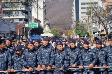 Operativo de seguridad para la procesión del Milagro