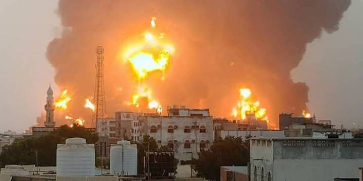 Israel bombardeó el puerto de Yemen tras ataque a Tel Aviv