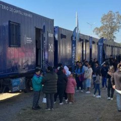 El Tren “25 de Mayo” ya superó las 14 mil prestaciones 