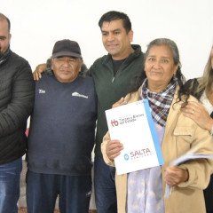 Vecinos de La Merced recibieron sus escrituras