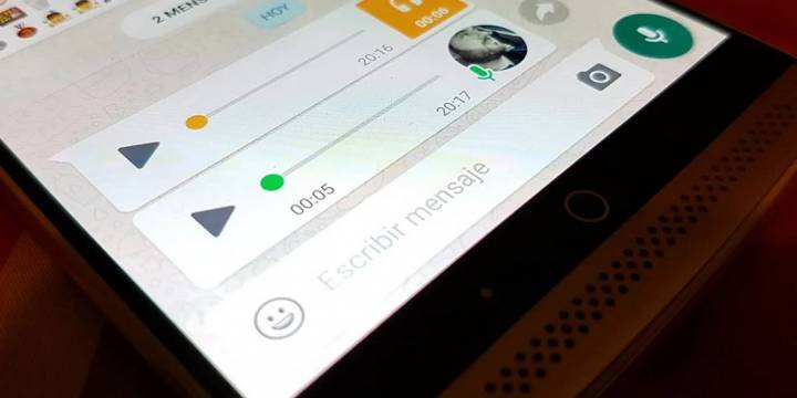Ahora podés cambiar el tono de voz en los mensajes de Whatsapp