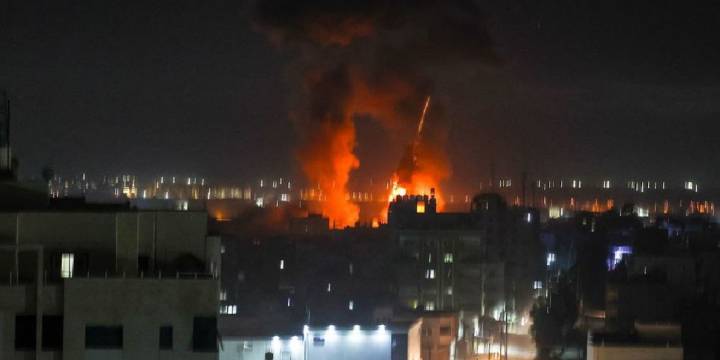 Aviones israelíes atacaron Gaza en represalia a Palestina