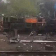 Rusia atacó un tren cerca de Polonia