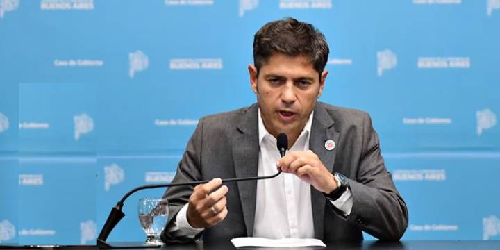 Axel Kicillof dijo que denunciará al presidente Milei
