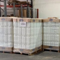 Distribución de agua segura en comunidades