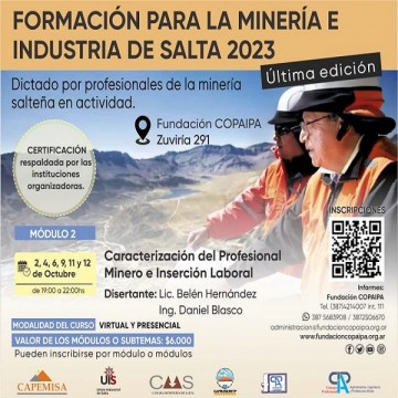Formación Profesional para la Minería e Industria en el COPAIPA