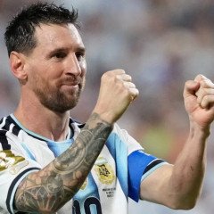 Dos ausentes en la despedida de Messi