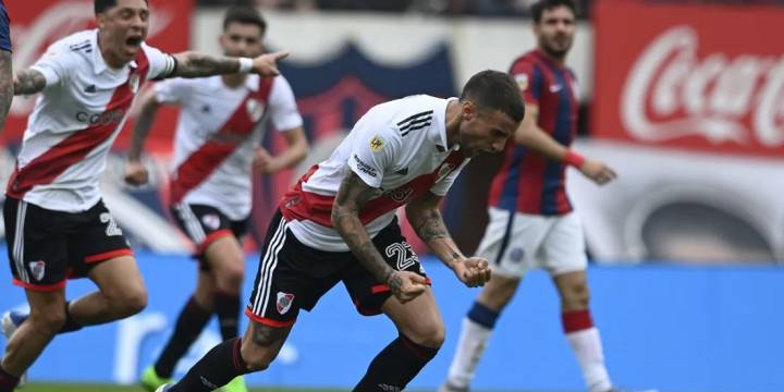 River Plate logró un gran triunfo ante San Lorenzo 