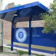 El Municipio instala nuevos paradores para colectivos