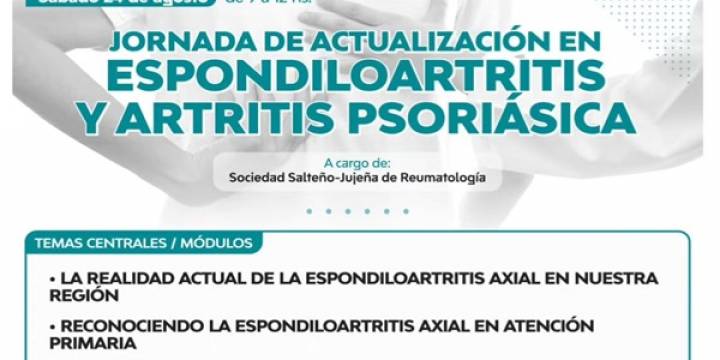 Jornada de Actualización Espondiloartritis para Médicos