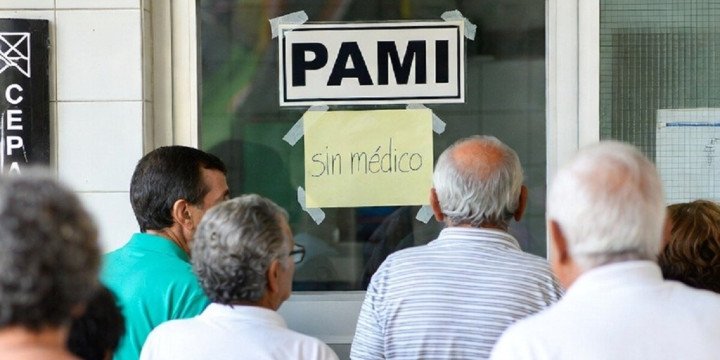 PAMI: Paro de médicos y odontólogos