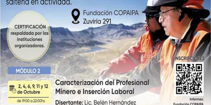Formación Profesional para la Minería e Industria en el COPAIPA