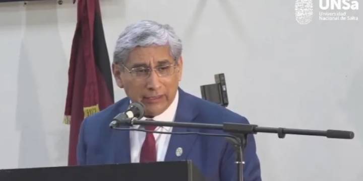 Miguel Nina asumió como Rector de la UNSa