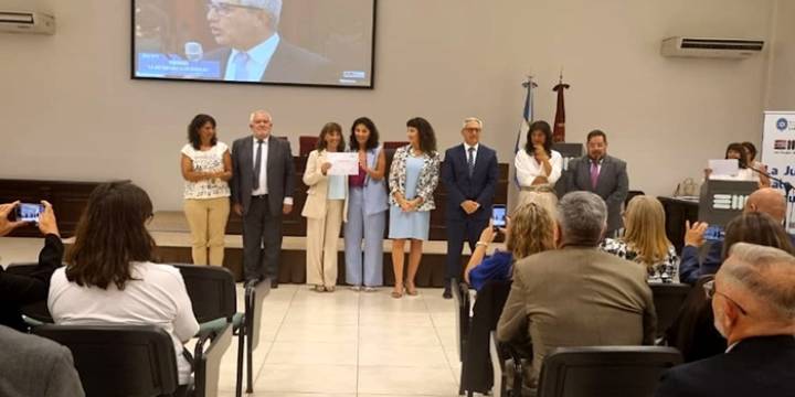 Entregaron certificados del programa La Justicia sale a las escuelas