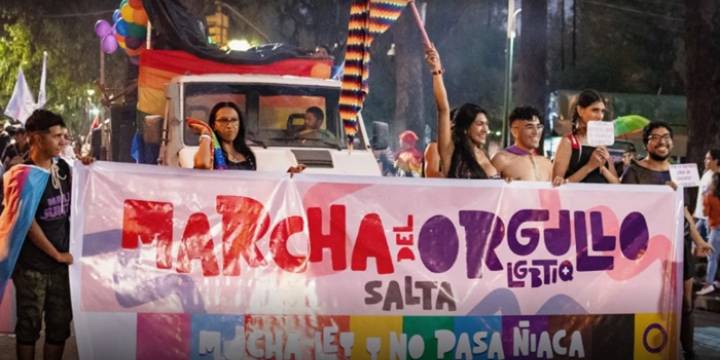 Se realizó en Salta la 21ª Marcha del Orgullo