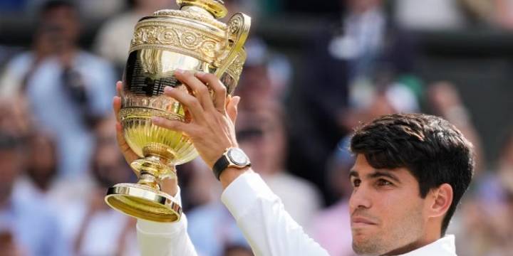 Carlos Alcaraz alcanzó su cuarto título de Grand Slam