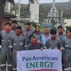 Estudiantes realizan pasantías en Pan American Energy