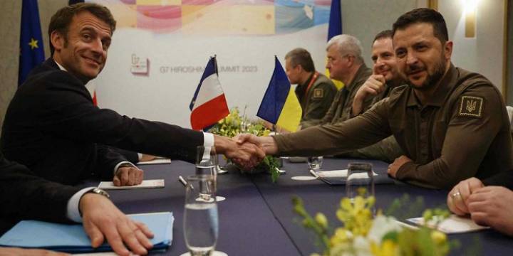 Zelenski busca apoyo del G7 por la guerra con Rusia