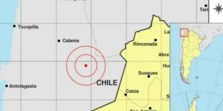 Un fuerte temblor en Chile sacudió a Salta