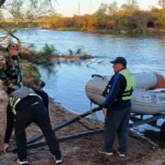 Infraccionan a pescadores ilegales en el río Juramento