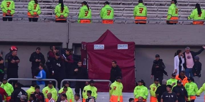 El comunicado de River tras la caída del hincha de la tribuna