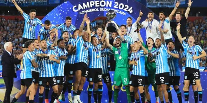 Racing se consagró Campeón de la Copa Sudamericana 2024