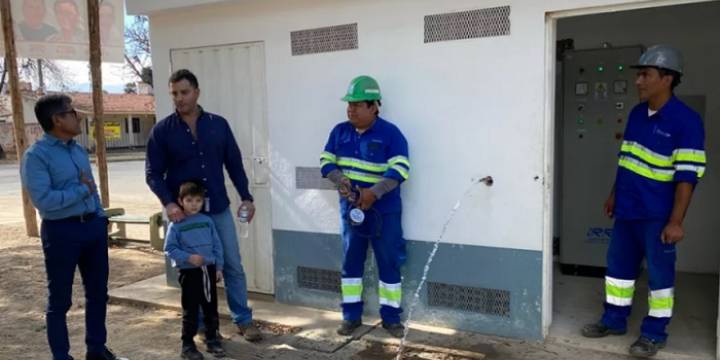 Provincia habilitó nueva fuente de agua potable en la ciudad 