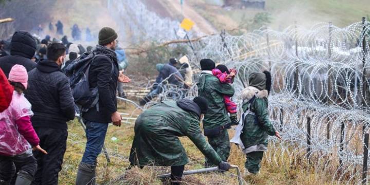 Tensión en la frontera de Ucrania con Polonia	