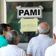PAMI: Paro de médicos y odontólogos